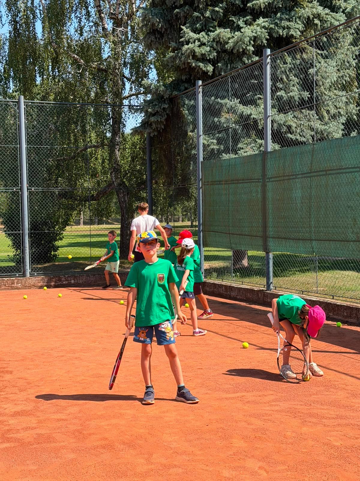 Tenis na kurte Piešťany Golf Clubu